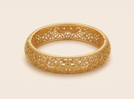 Gold Kada Bracelet