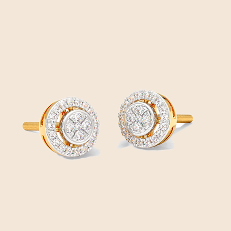 Diamond Stud Earrings