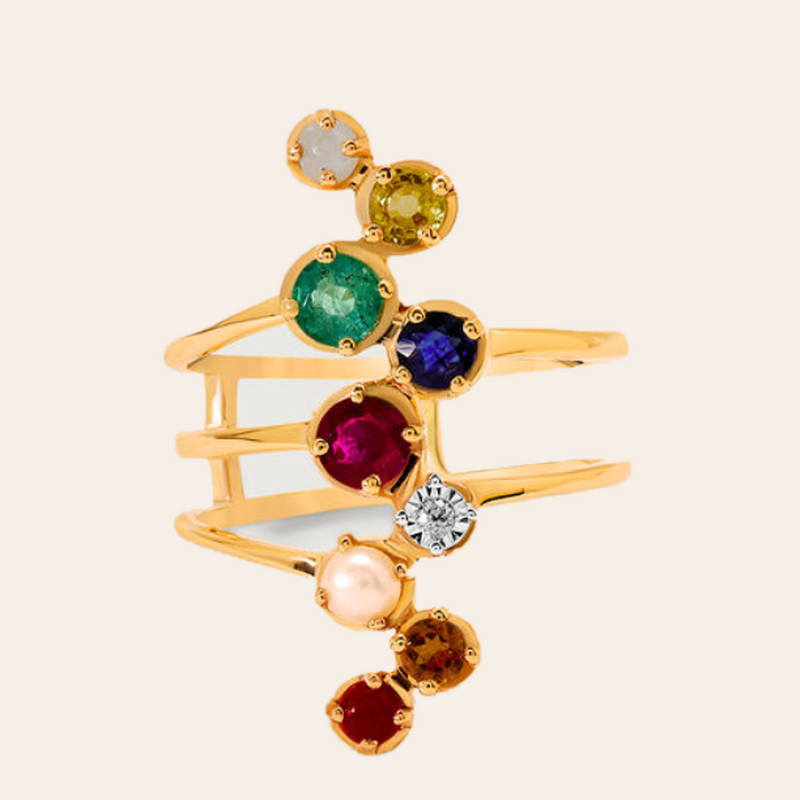 Navratna Gemstone Ring