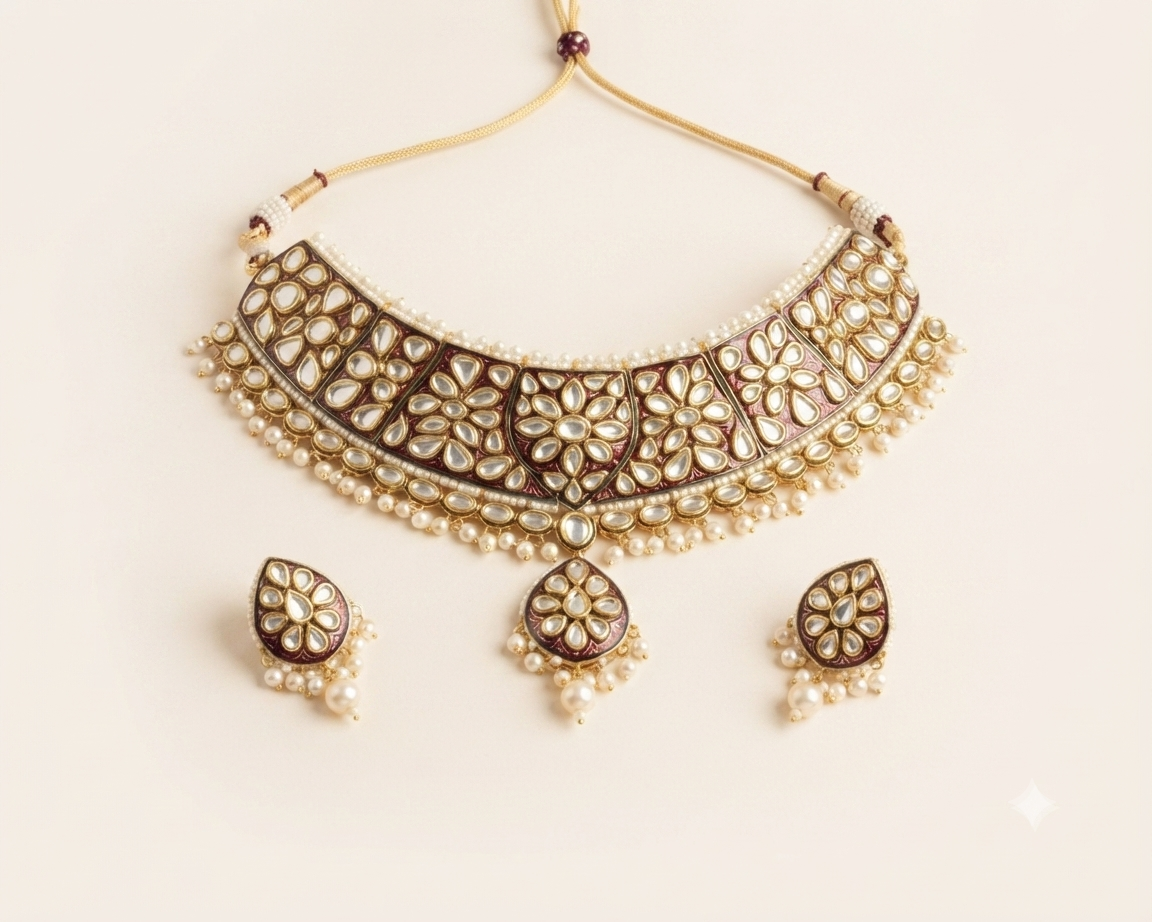 Kundan Choker Set
