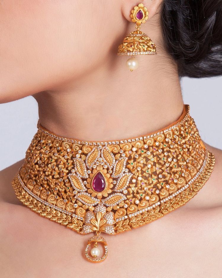American Diamond Crystal Choker — view 2