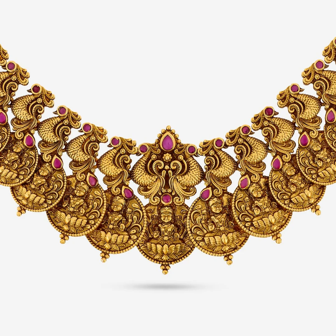 Nakshatra Kemp Stone Choker — view 5