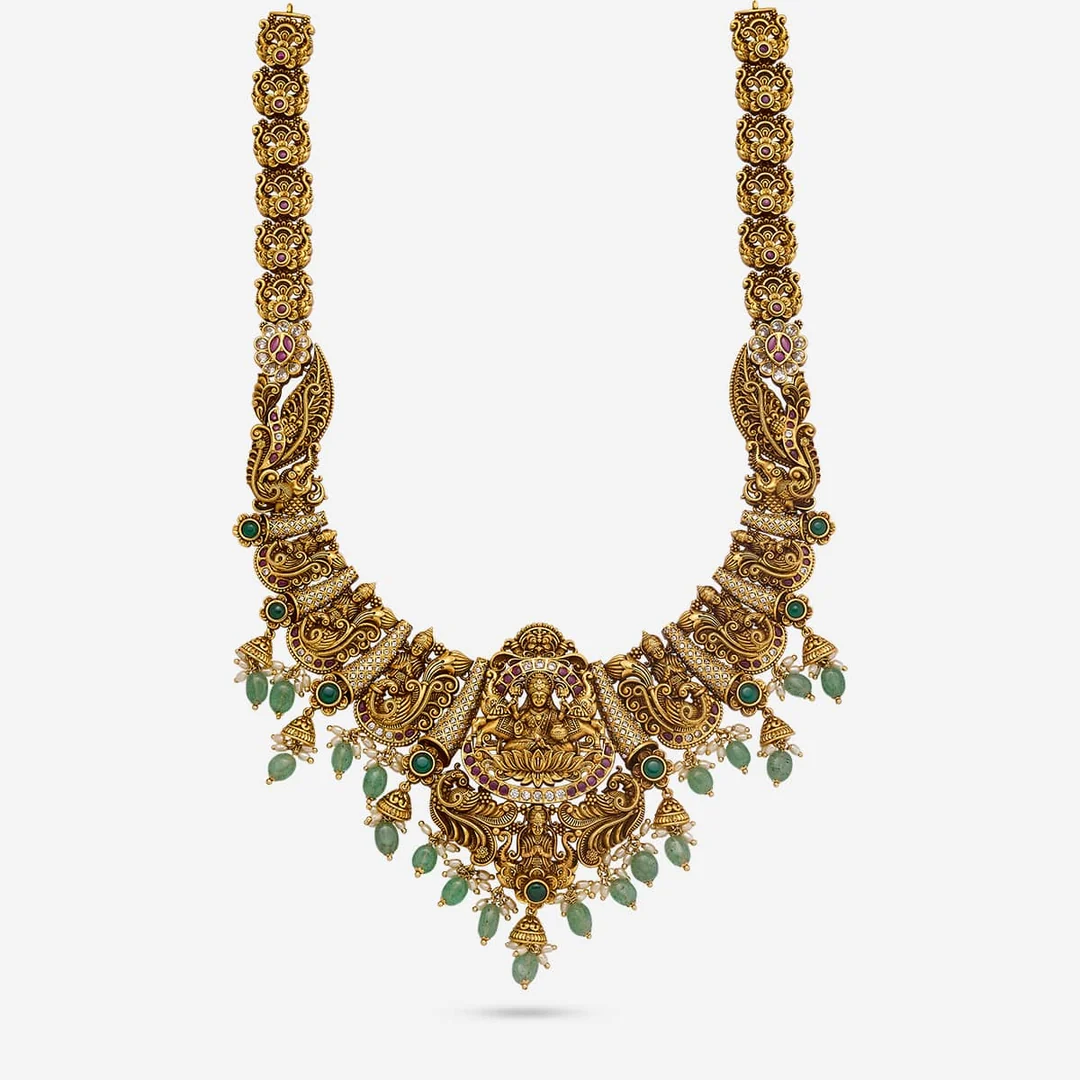 Mayura Peacock Temple Collar — view 2