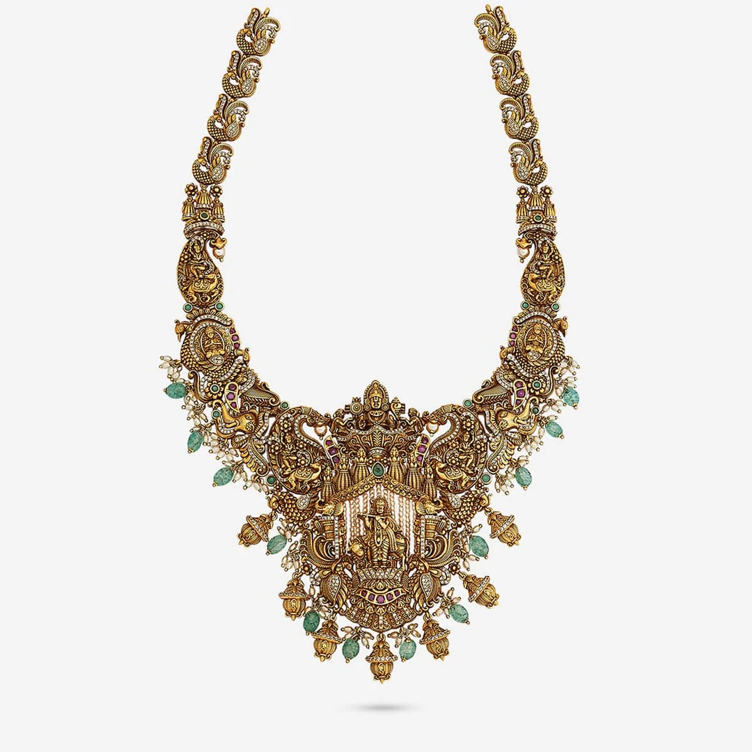 Swarna Pushpa Kempu Mala — view 4