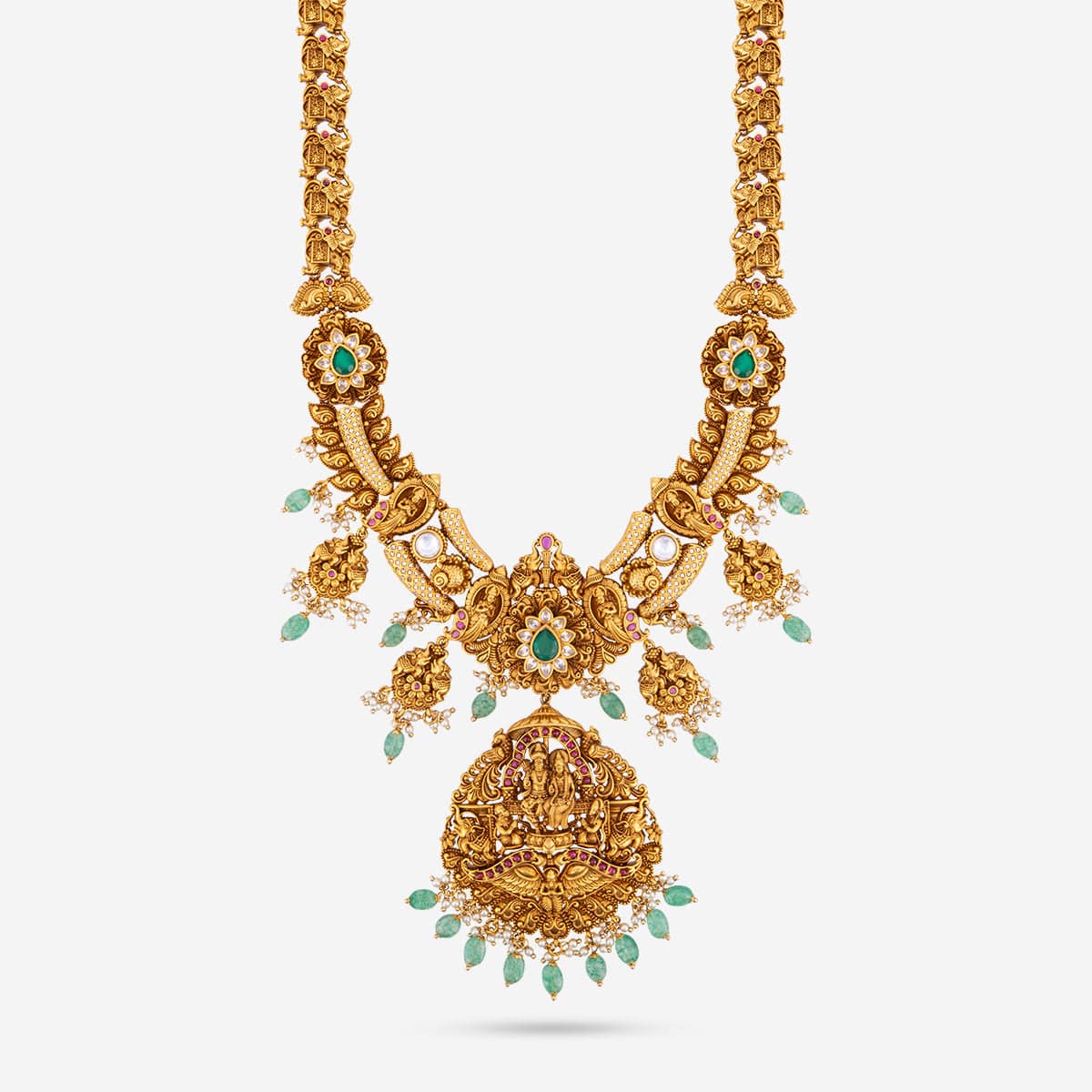 Swarna Pushpa Kempu Mala — view 2