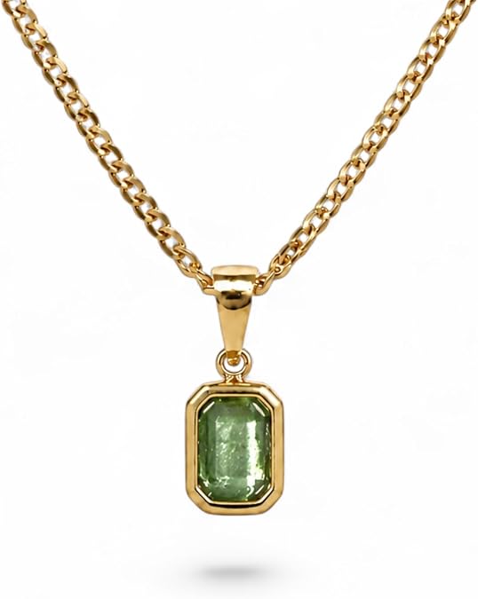 Emerald Pear-Cut Cascade Necklace