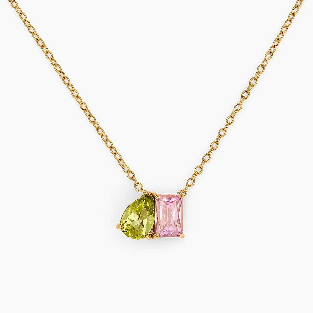 Tia Multi Gem Stone Necklace
