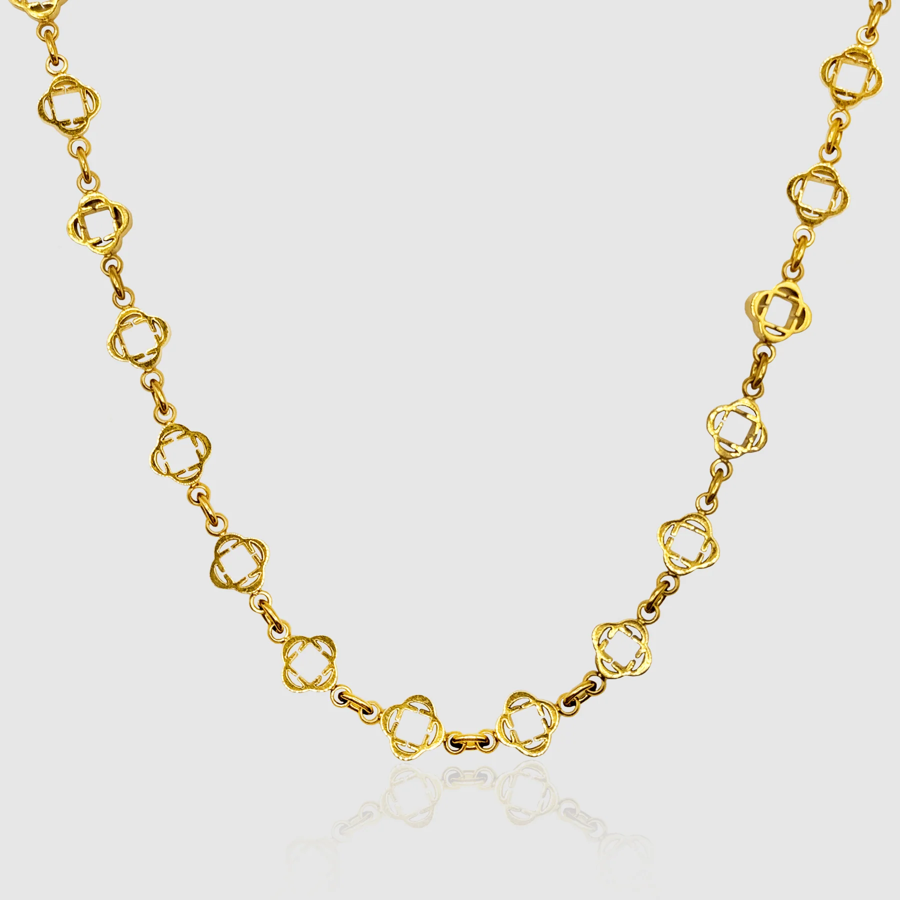 Clover Link Necklace