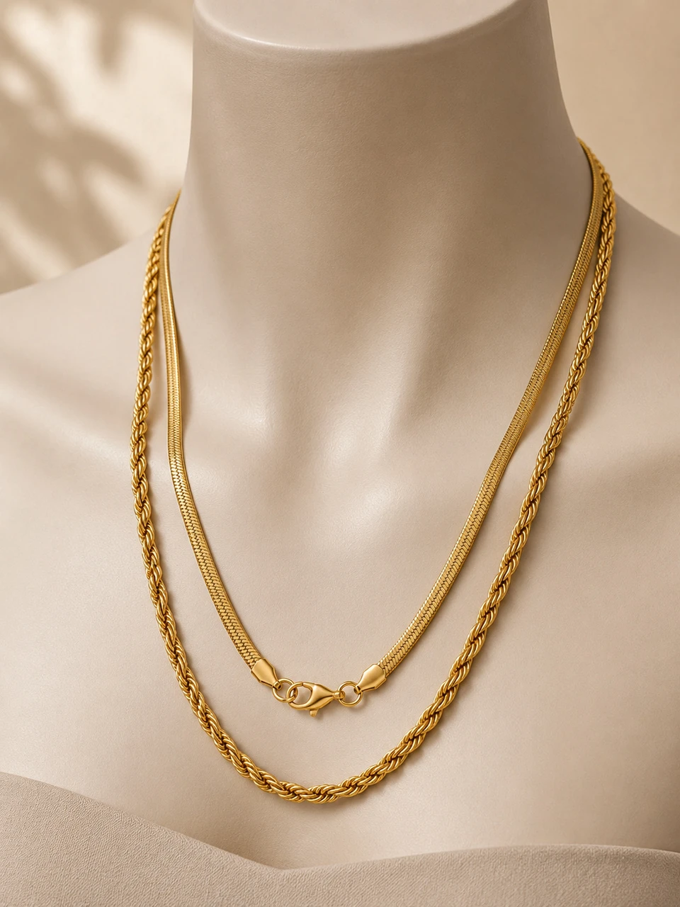Solid Gold Rope Chain