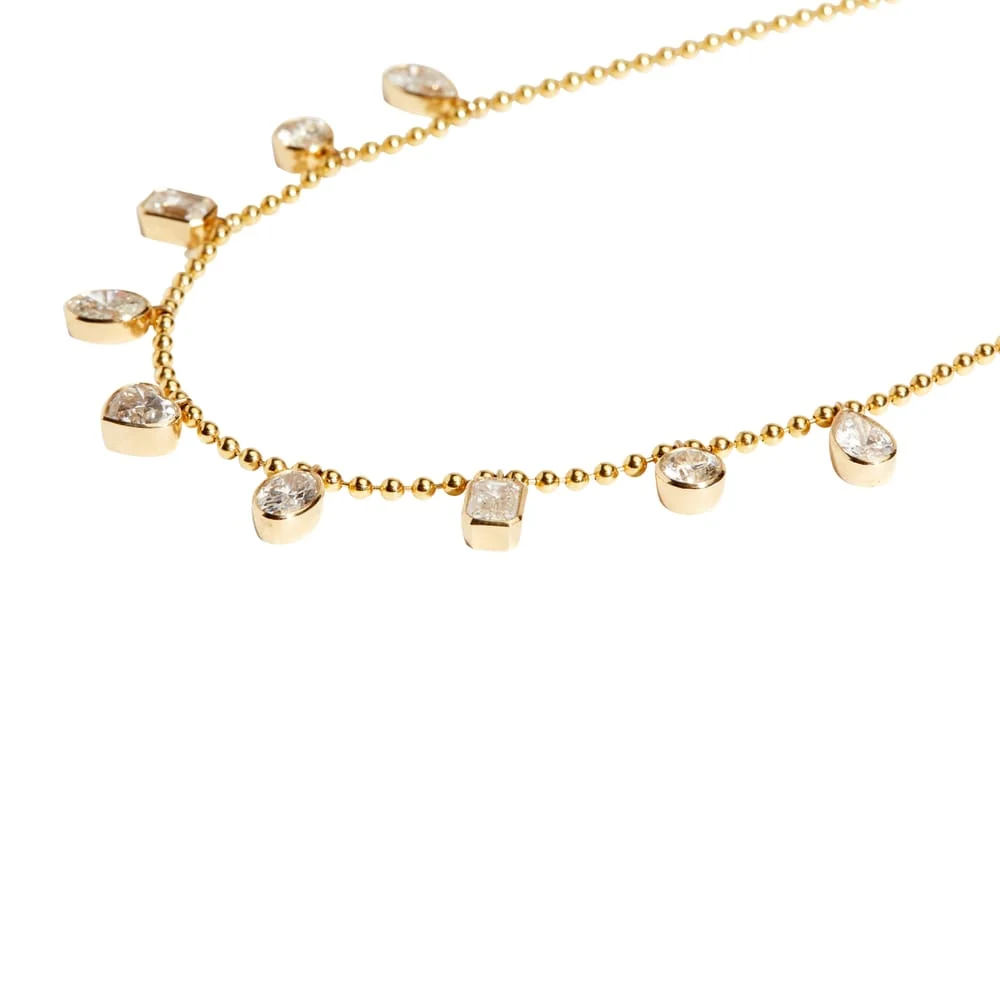 Poppy Bezel Diamond Charm — view 2