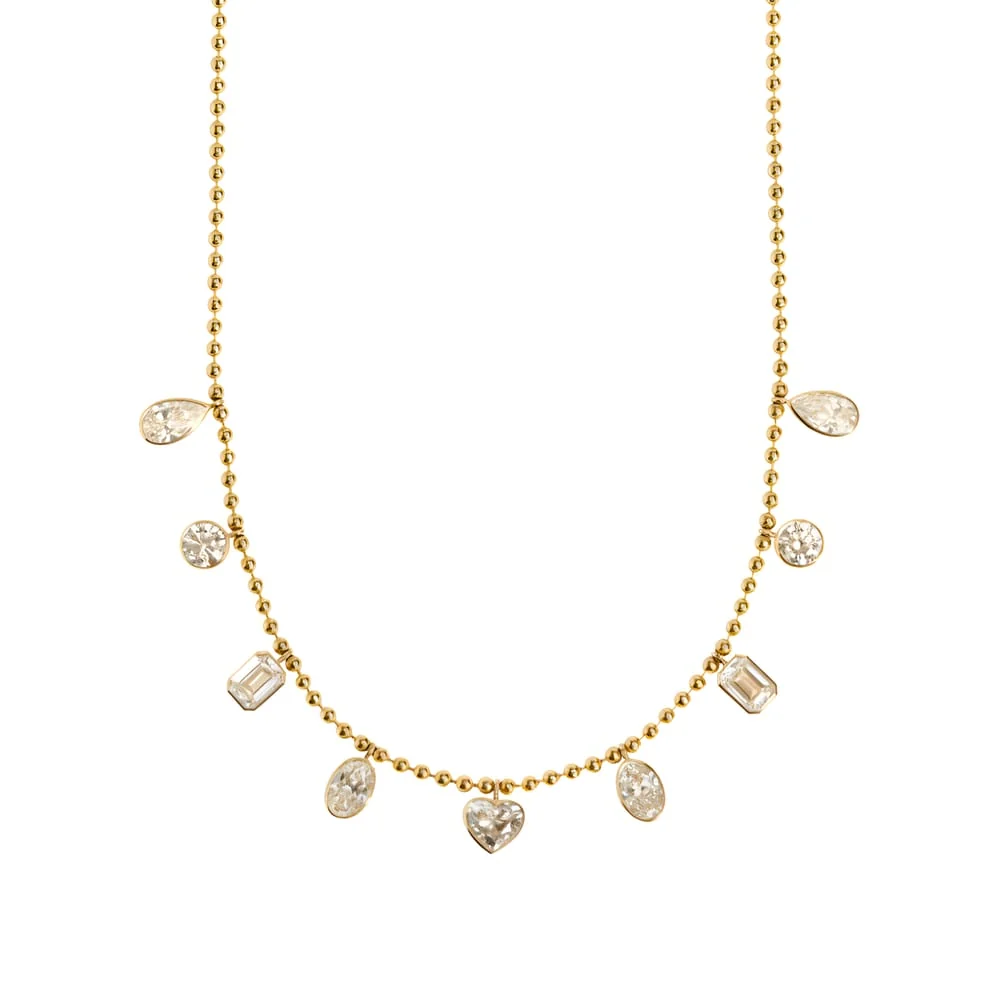 Poppy Bezel Diamond Charm — view 4