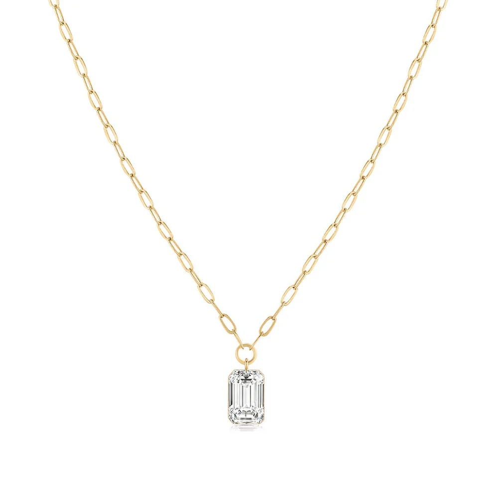 Mia Emerald Cut Diamond