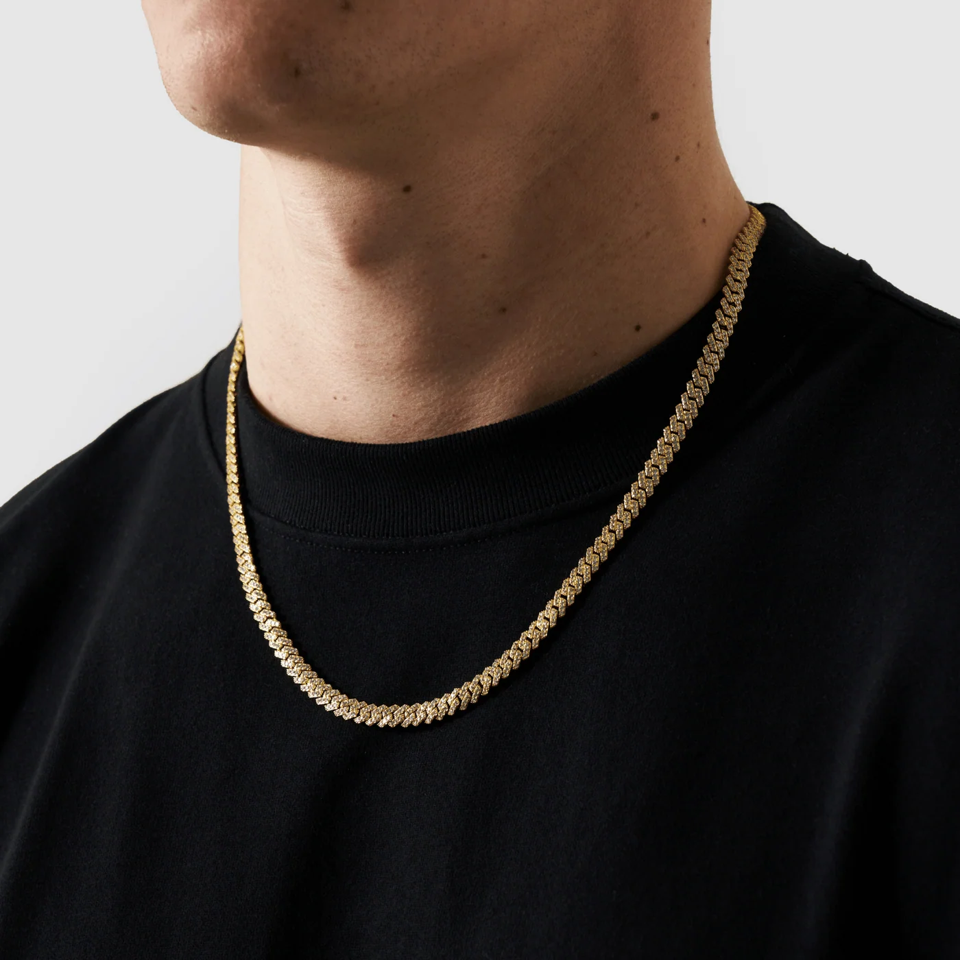 Prong Link Iced Cuban — view 2
