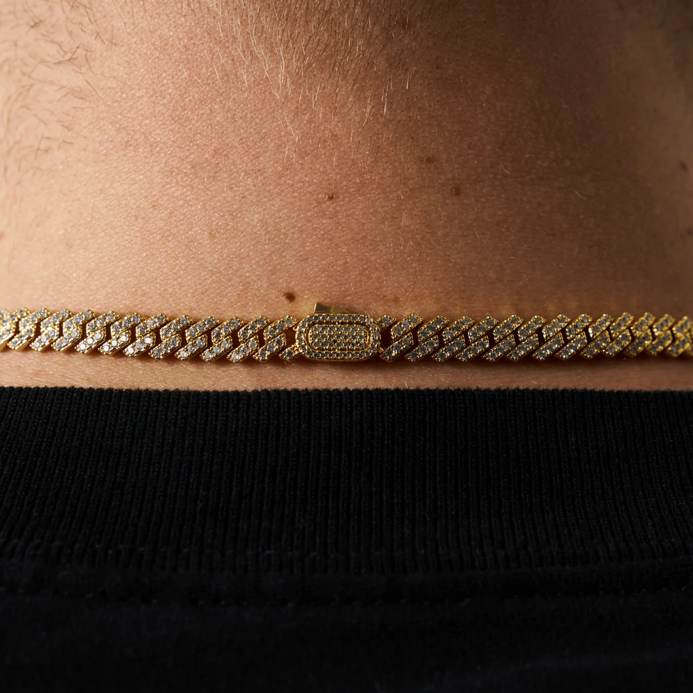 Prong Link Iced Cuban — view 5