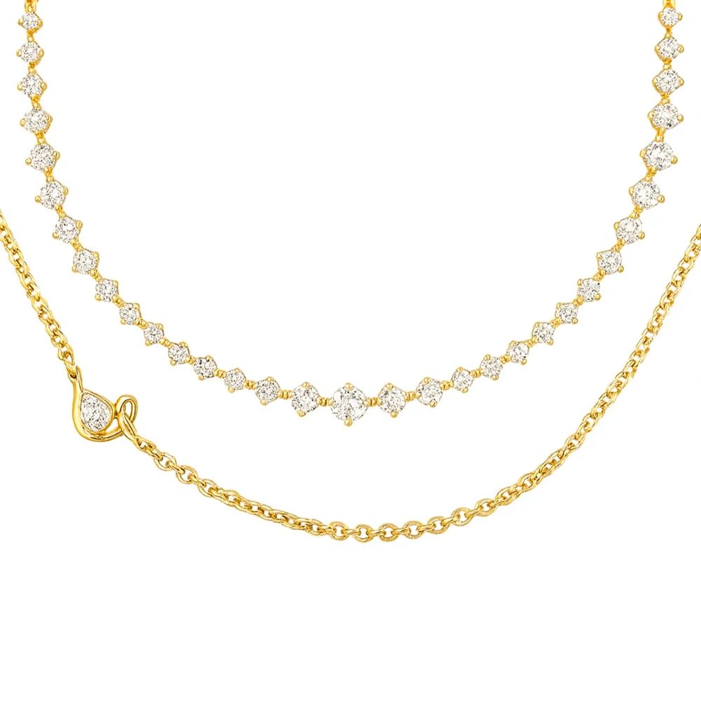 Nayla Double-layered Necklace — view 2