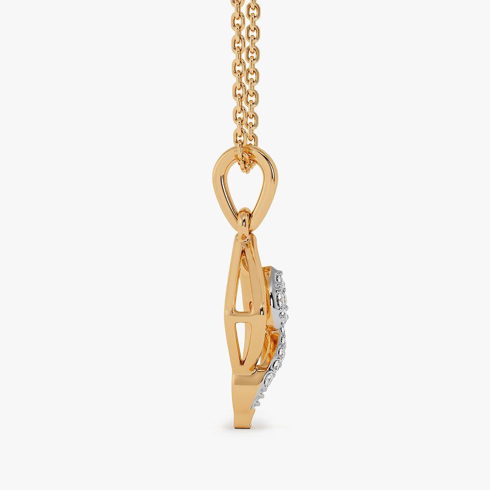 Eternal Sparkle Solitaire Pendant — view 5