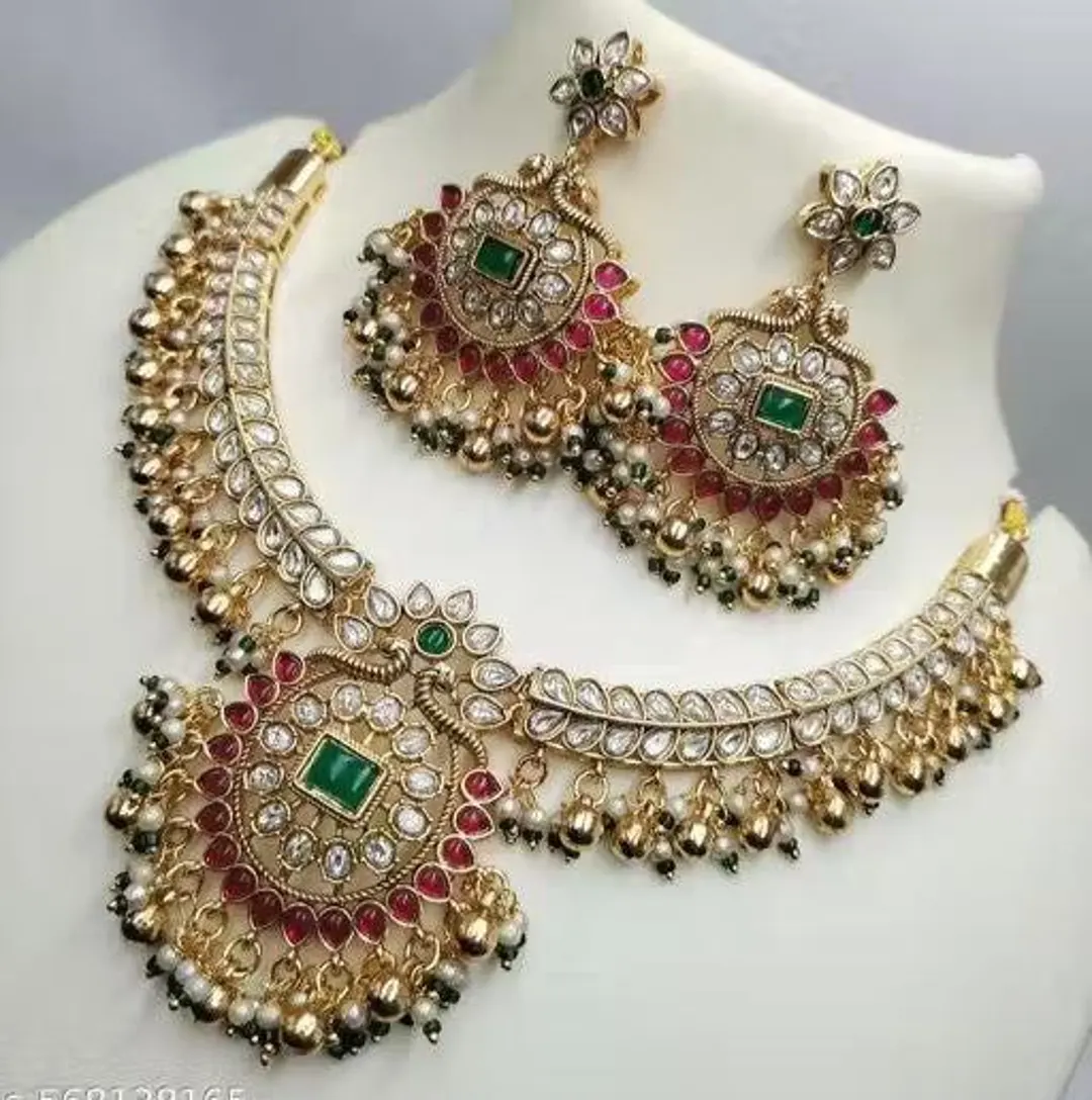 Royal Kundan Bridal Necklace Set