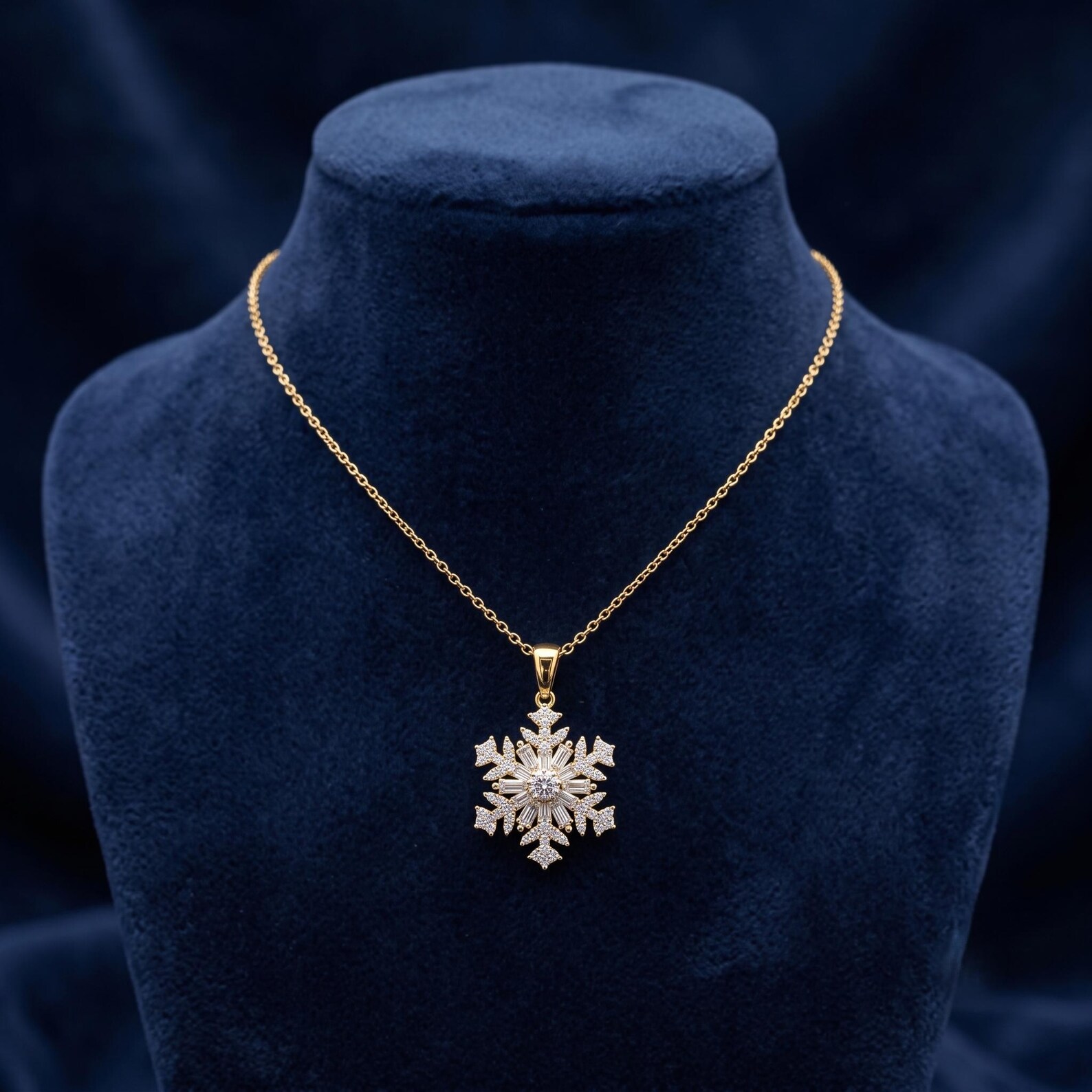 Pure Grace Solitaire Pendant — view 2