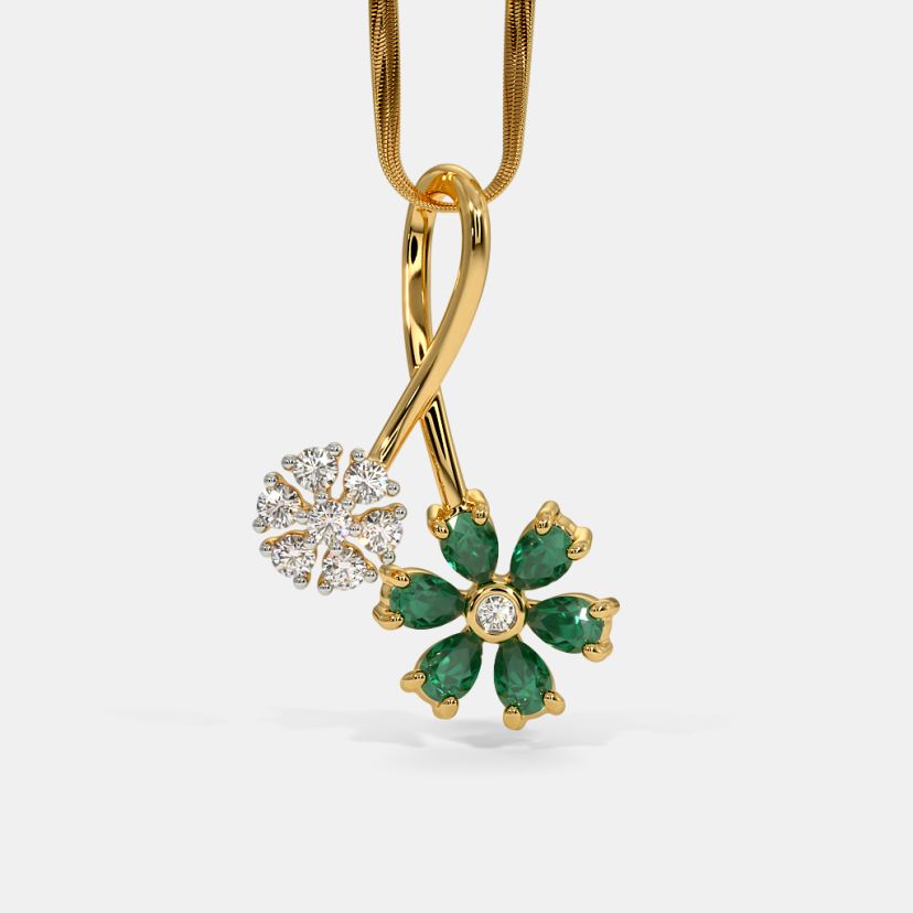 Dew Drop Diamond Pendant — view 4