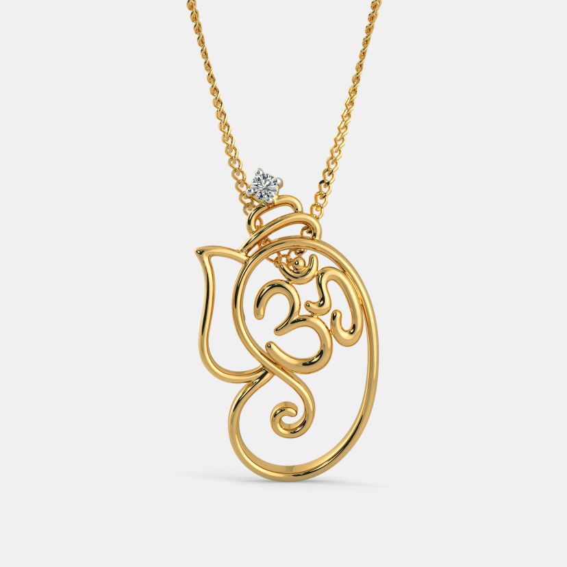 Shree Ganesh Blessing Pendant — view 3