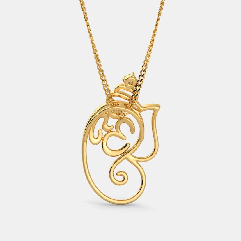 Shree Ganesh Blessing Pendant — view 4