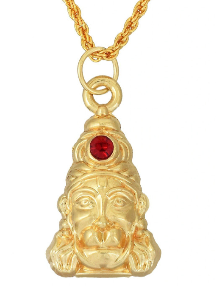 Hanuman Gold Pendant
