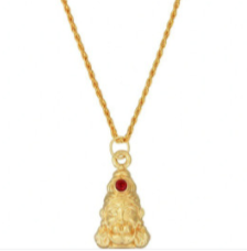 Hanuman Gold Pendant — view 3