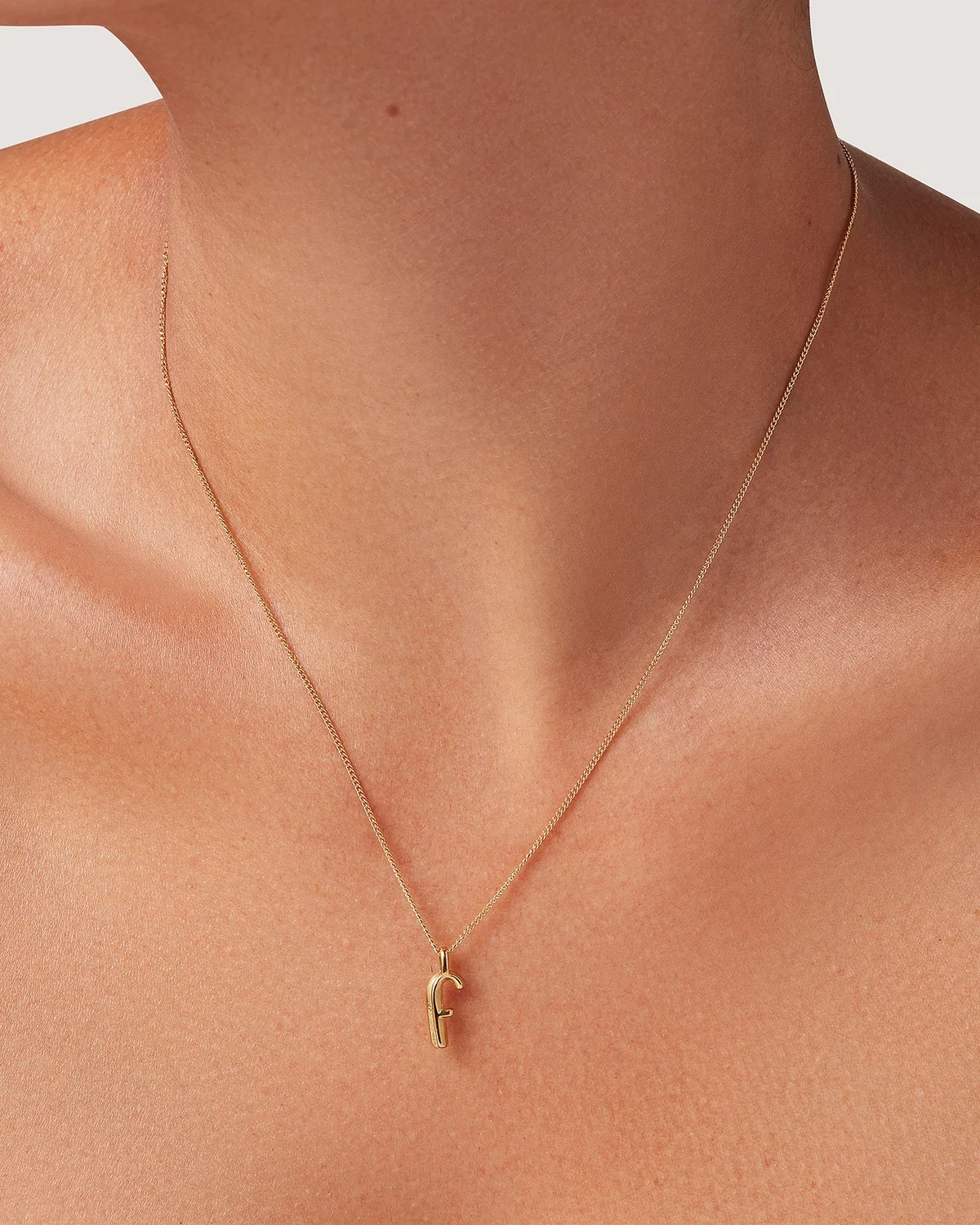 Classic Initial Letter Pendant (A-Z Available) — view 2