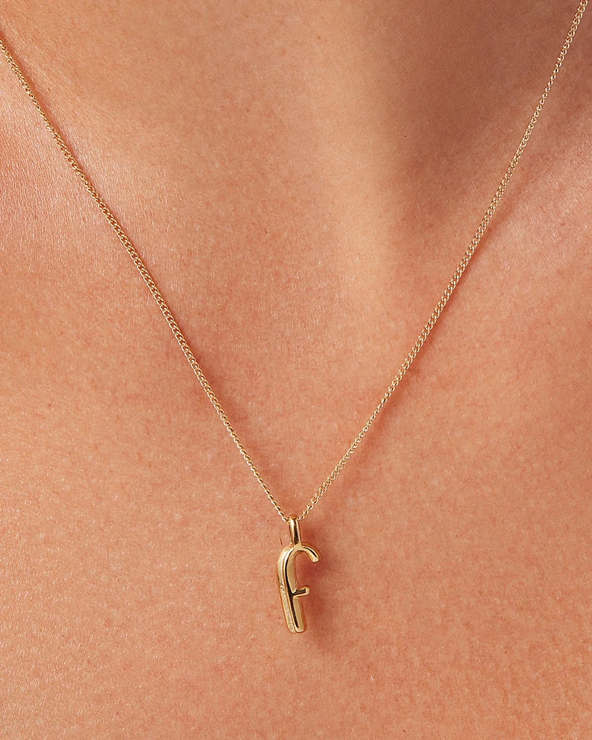 Classic Initial Letter Pendant (A-Z Available) — view 3