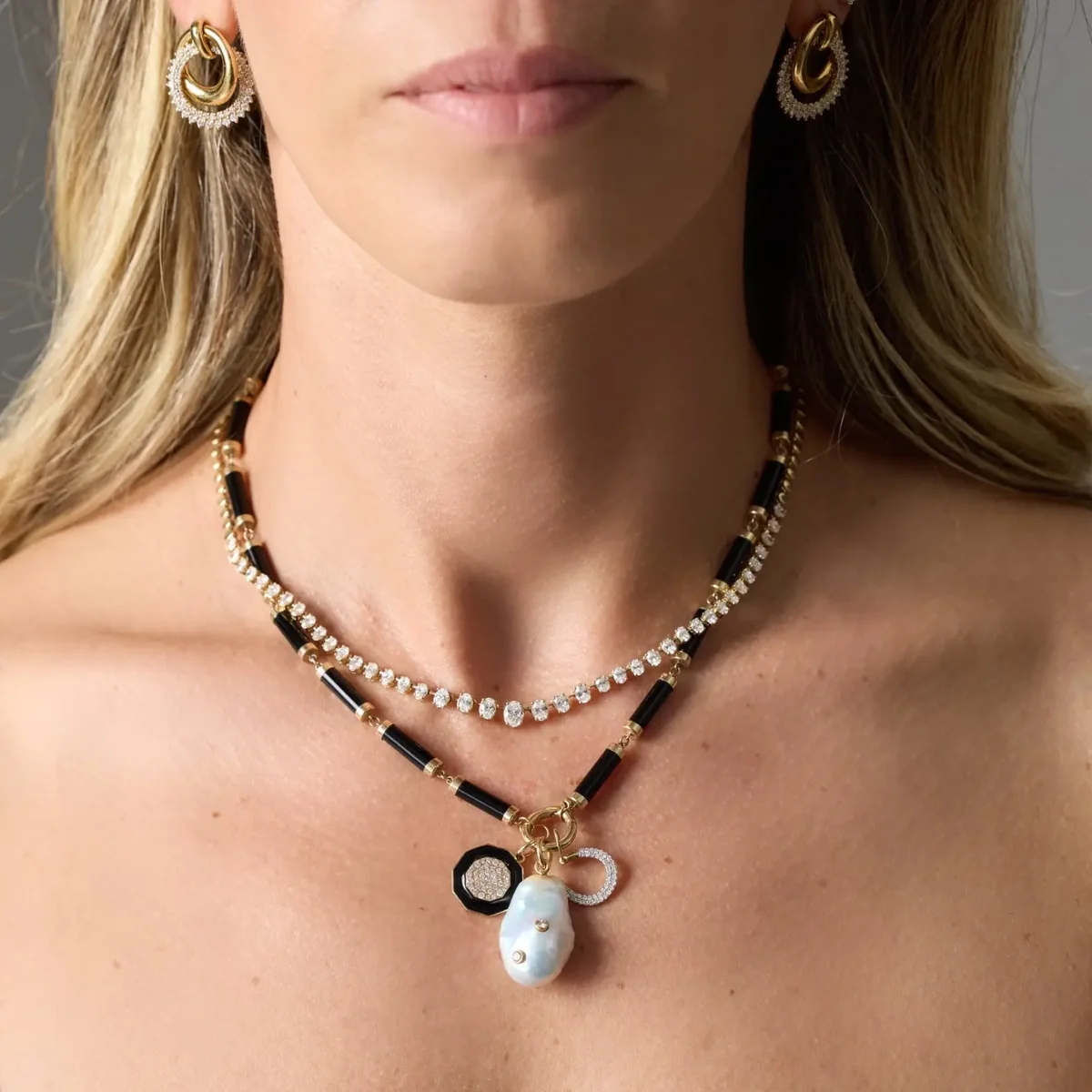 Sapphire Birthstone Pendant — view 2