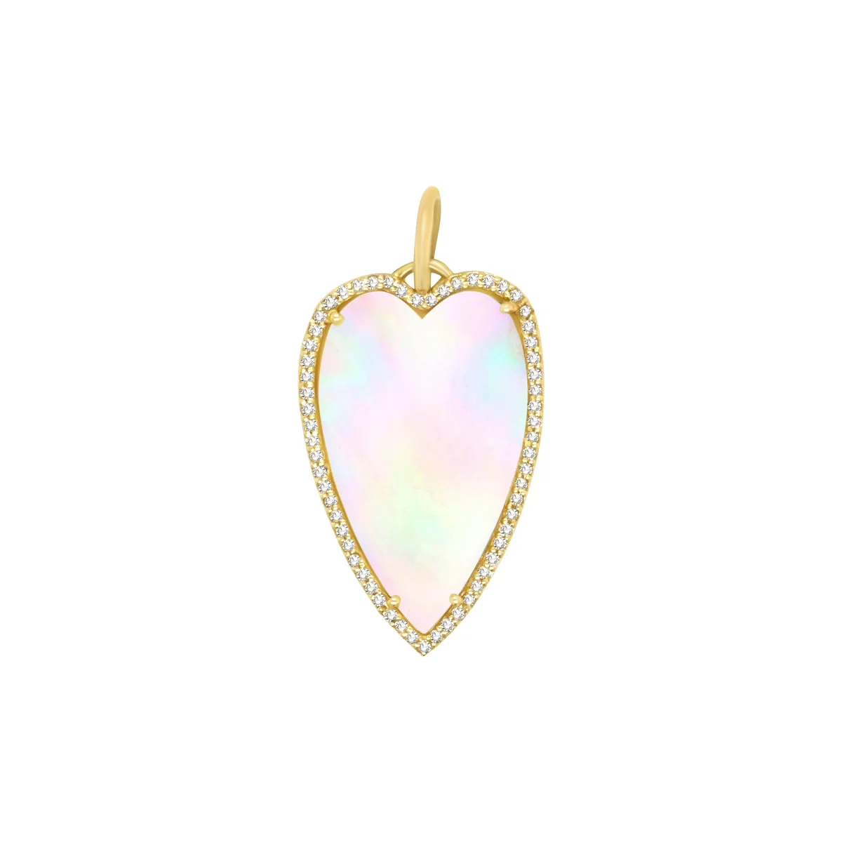Whispering Love Gold Pendant