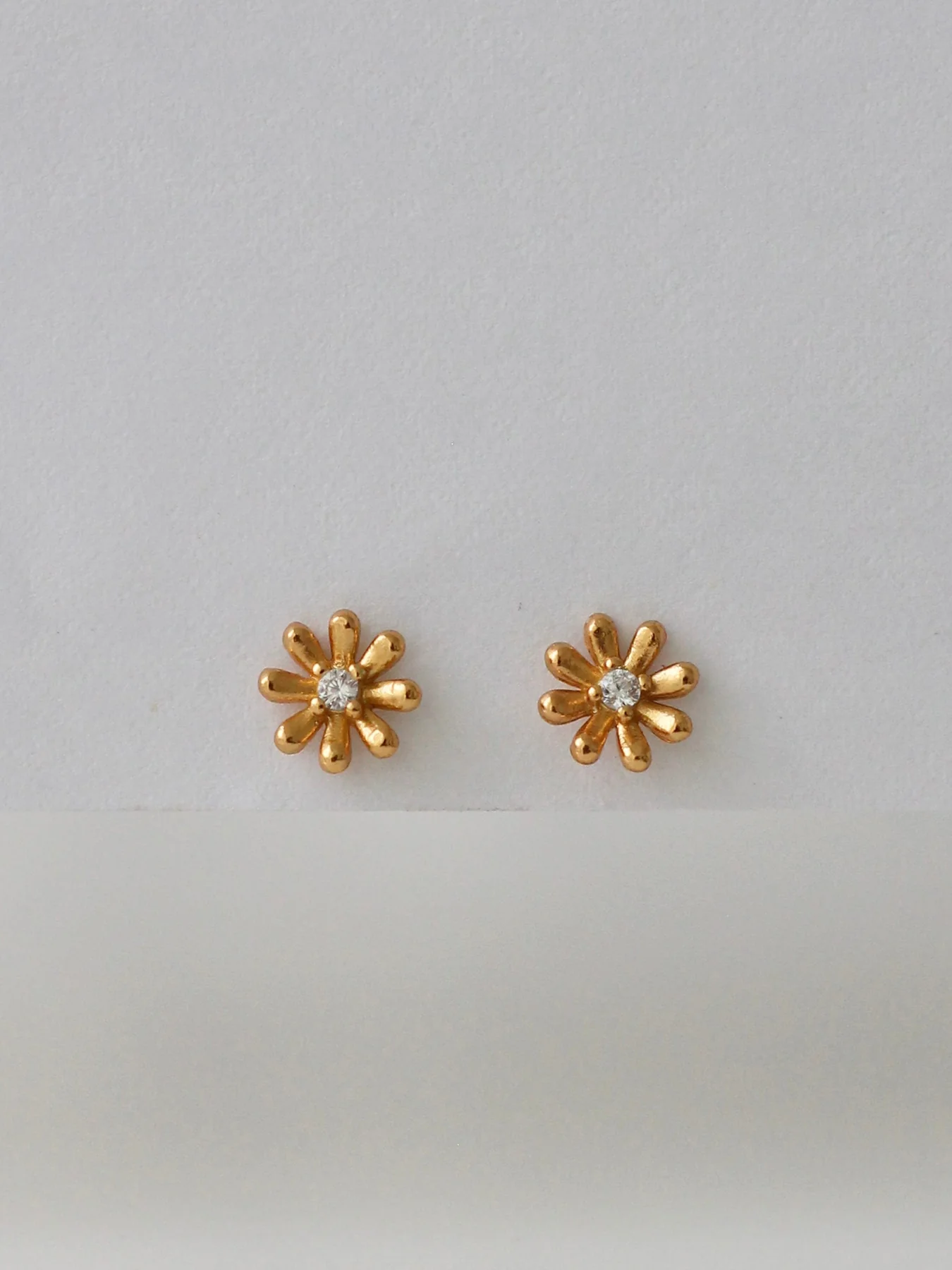 Dainty Floral Stud Earrings