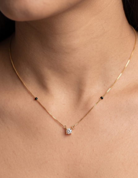 Sparkling AD Design Mangalsutra