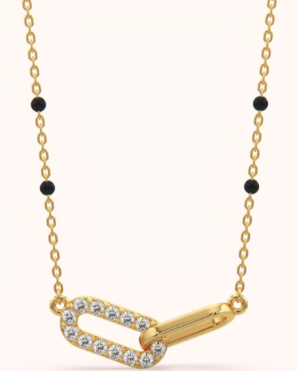 AD Stone Mangalsutra — view 2