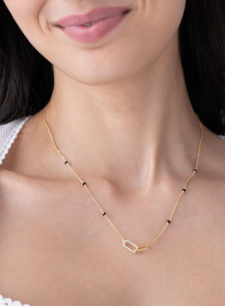 AD Stone Mangalsutra — view 6