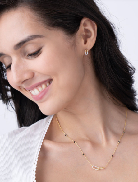 AD Stone Mangalsutra — view 7