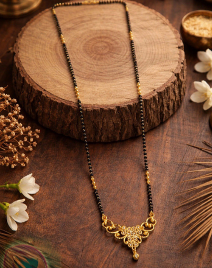 Festive Geru Mangalsutra