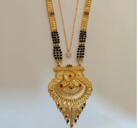 Fine Geru Mangalsutra