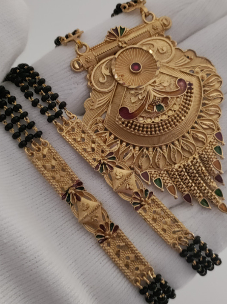 Fine Geru Mangalsutra — view 3