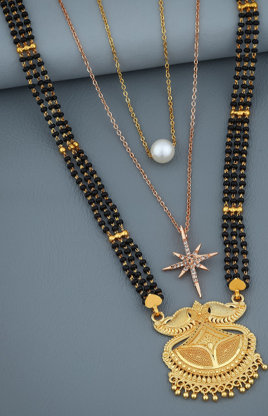 Antique Geru Mangalsutra