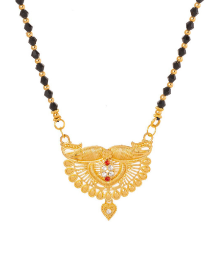 Classic Geru Design Mangalsutra — view 3