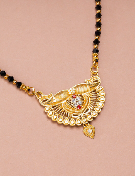 Classic Geru Design Mangalsutra — view 2
