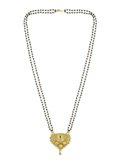 Traditional Geru Mangalsutra — view 3
