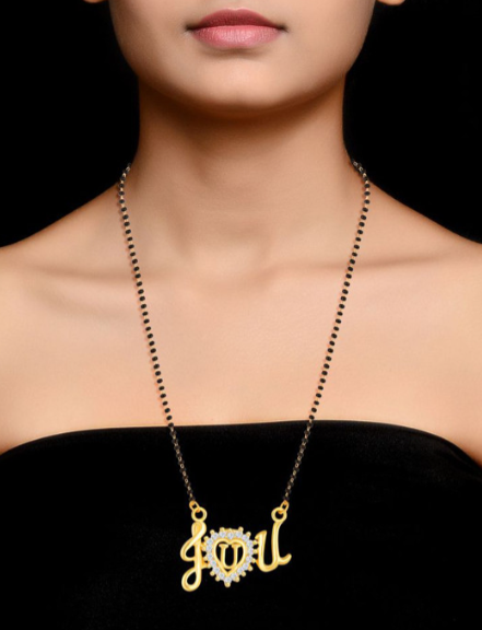 Fine Nano Mangalsutra — view 3