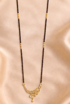 Heritage Black Beads Mangalsutra — view 2