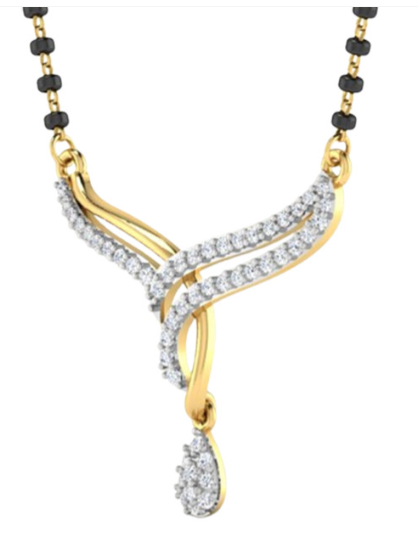 Modern Black Bead Pattern