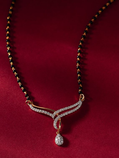 Modern Black Bead Pattern — view 5
