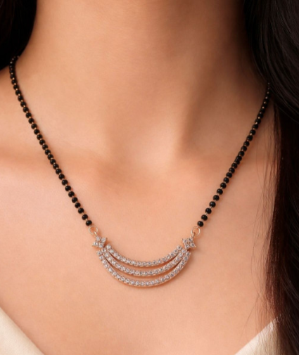 Everyday Black Beads Mangalsutra