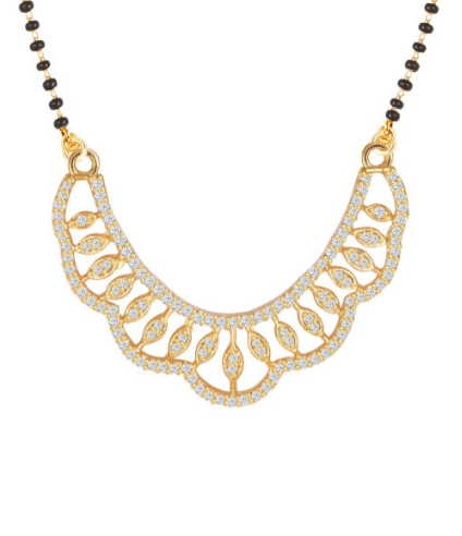Classic Black Bead Mangalsutra — view 6