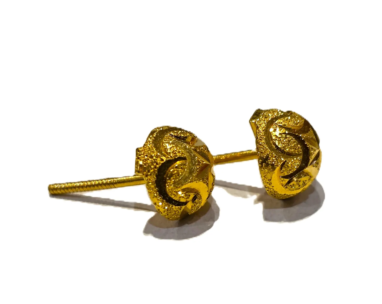 Everyday Round Stud Earrings — view 2